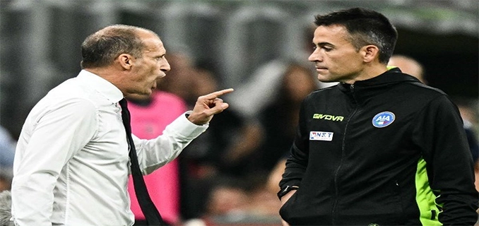 Kartu Merah Allegri di AC Milan vs Lazio: Kronologi Lengkap