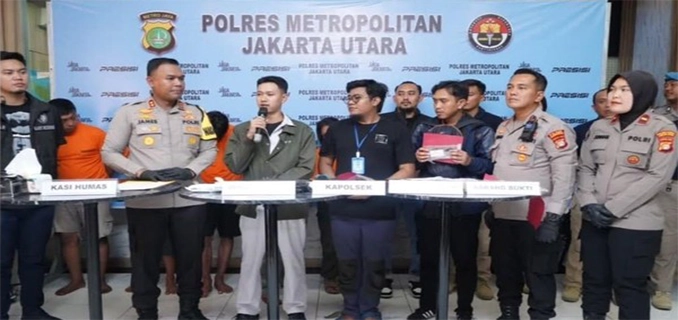 5 Copet Saat Konser Musik di Ancol Ditangkap 21 HP Disita Polisi