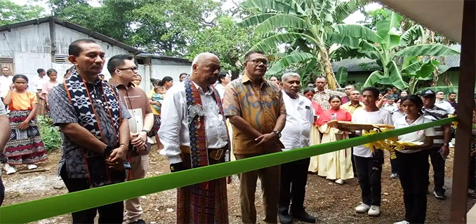 Asrama Siswi di Sikka NTT Diresmikan Ketua Fraksi Golkar MPR