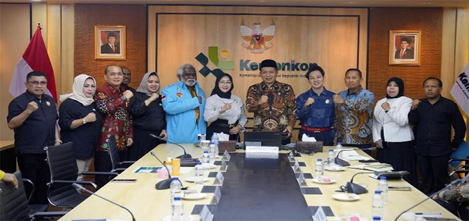 Bahas Penguatan Koperasi Menkop RI Terima Audiensi Delegasi