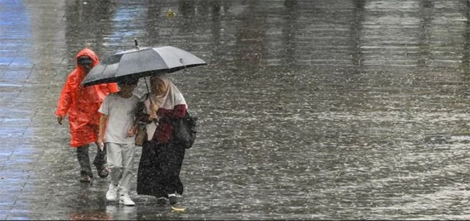 Peringatan Dini BMKG Hujan Lebat Jabodetabek 28-29 Desember