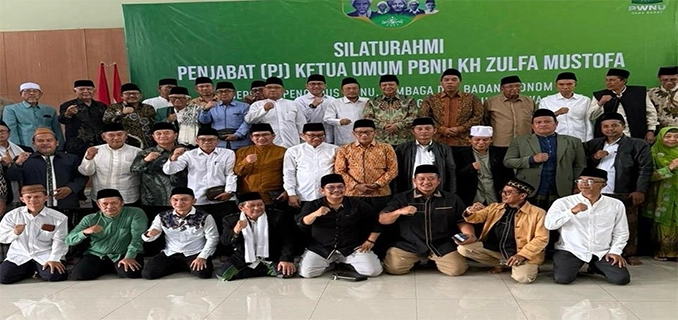 Silaturahmi KH Zulfa Dengan PWNU PCNU & Banom Jawa Barat