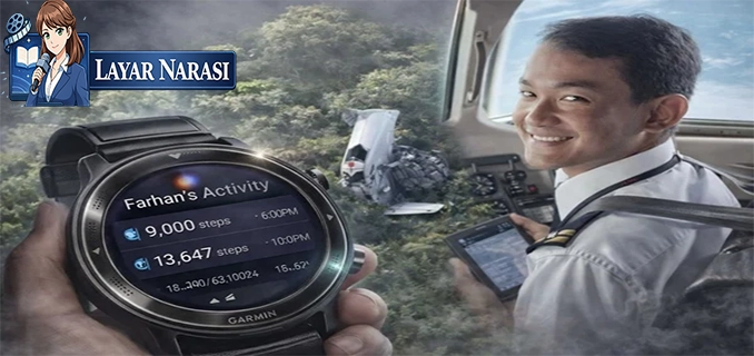 Basarnas Kordinasi Polda Aktivitas Smartwatch Kopilot ATR 42-500