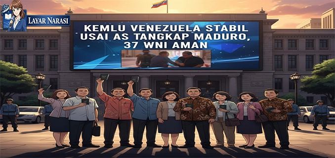 Kemlu Venezuela Stabil Usai AS Tangkap Maduro 37 WNI Aman