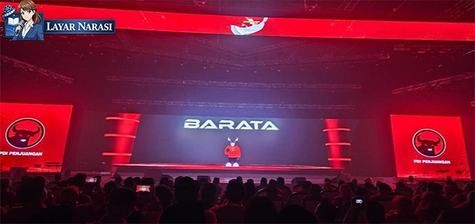 Prananda Ungkap Makna Maskot Banteng PDIP Bernama Barata