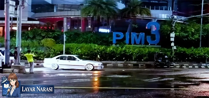 Viral Sedan Drifting di Bundaran Pondok Indah Jaksel Polisi Selidiki